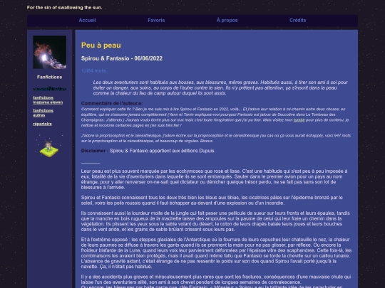 fanfic/spifan screenshot