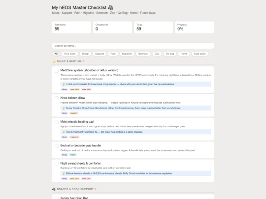 checklisteds screenshot