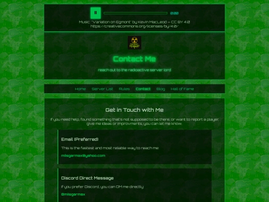 contact screenshot