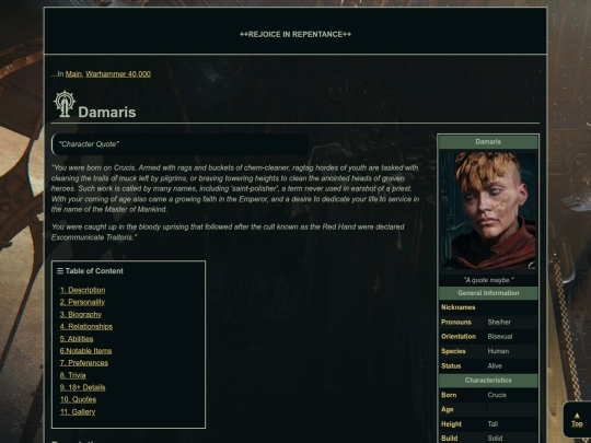 character_pages/wh40k/damaris/profile screenshot