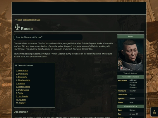 character_pages/wh40k/rossa/profile screenshot