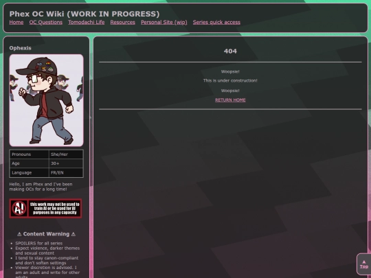 ocpagetemplate screenshot
