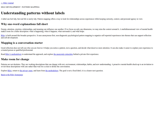 psychological-pattern-mapping screenshot
