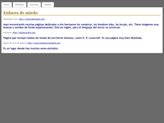 Web_monstruo/enlaces screenshot