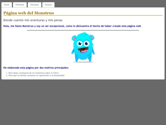 Web_monstruo screenshot