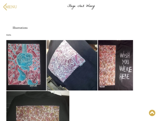 html_portfolio/Wavy screenshot