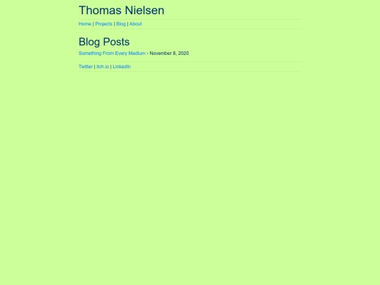 blog/list screenshot