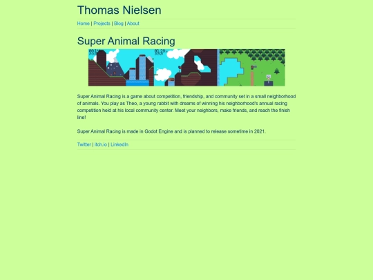 projects/superanimalracing screenshot