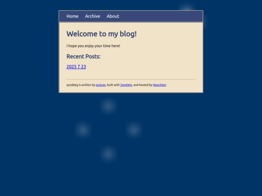 blog screenshot