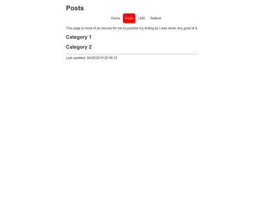 posts screenshot