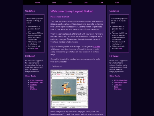 experiment screenshot