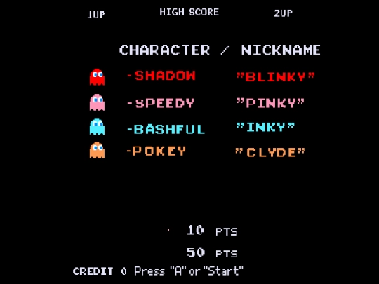 Pac-Man (Arcade 1980) screenshot