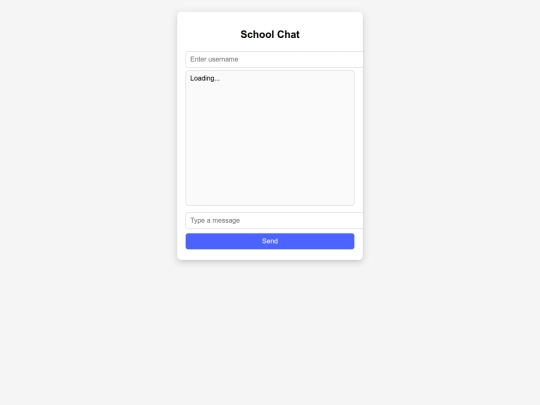 ZChat screenshot