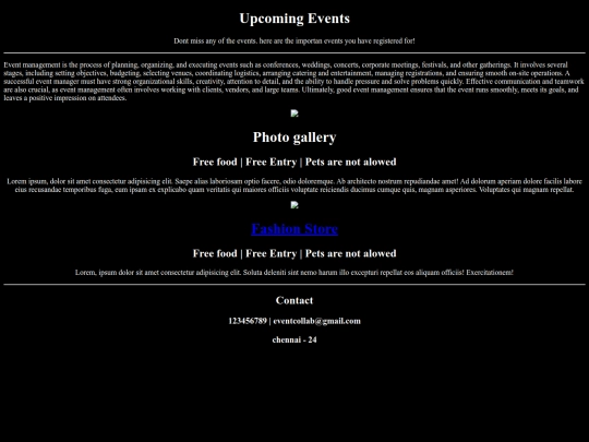 event/event screenshot