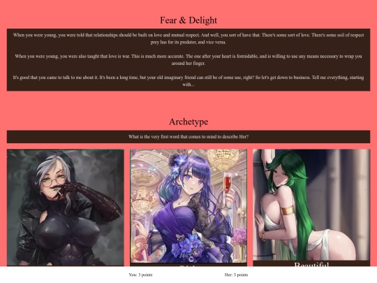 FearDelight_Cyoa screenshot