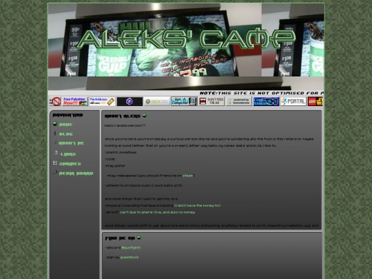 aboutaleks screenshot