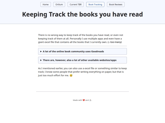 books screenshot