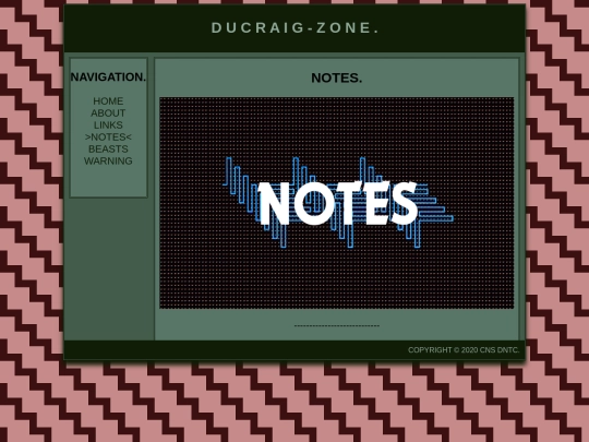 Notes screenshot