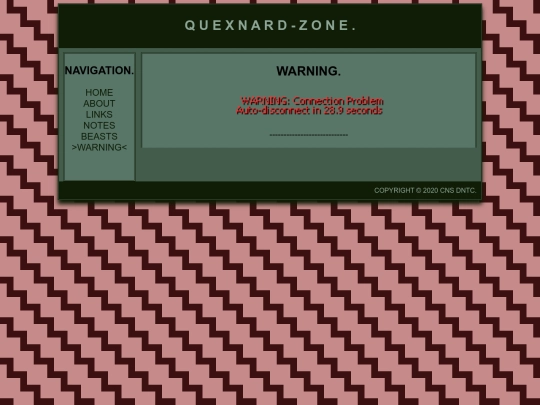Warning screenshot