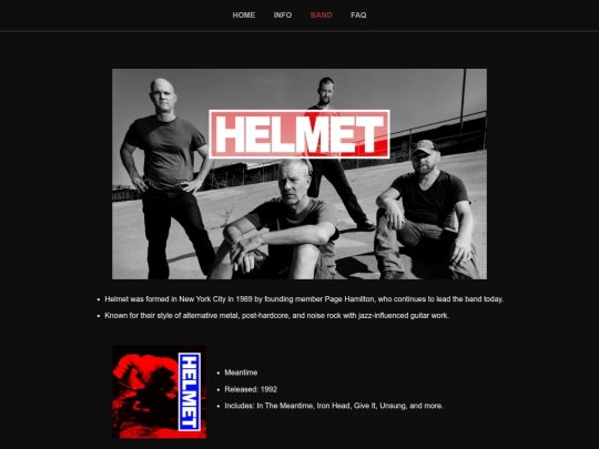 band screenshot