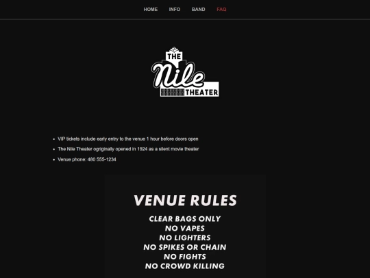 faq screenshot