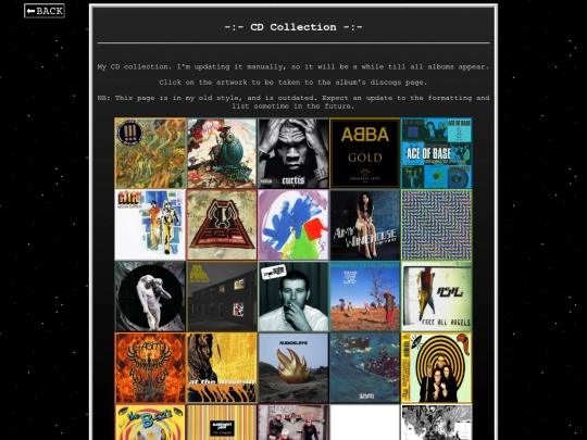 collections/CDs screenshot