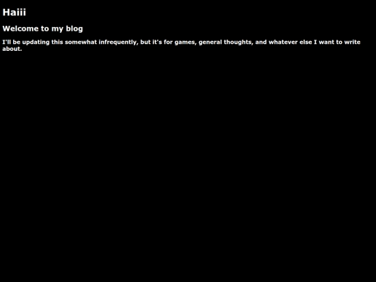 blog screenshot