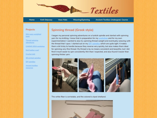 weavingspinning/threadspinning screenshot