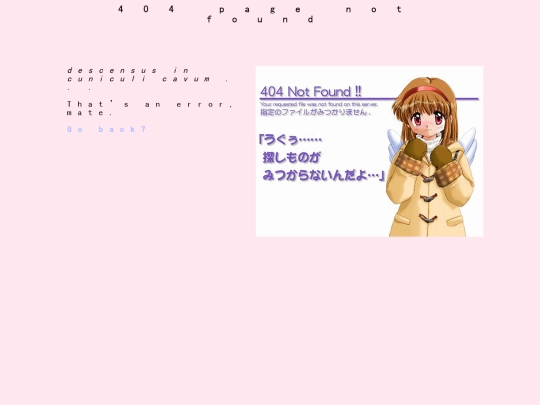 not_found screenshot