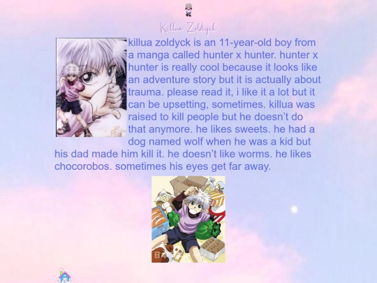 shrines/killua screenshot
