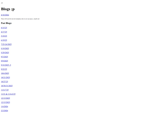 sillysillyblog screenshot