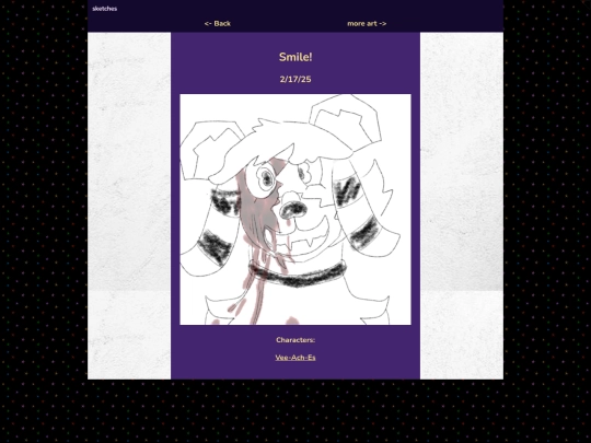 Sketches/smile screenshot