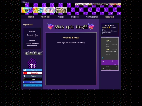 projects screenshot