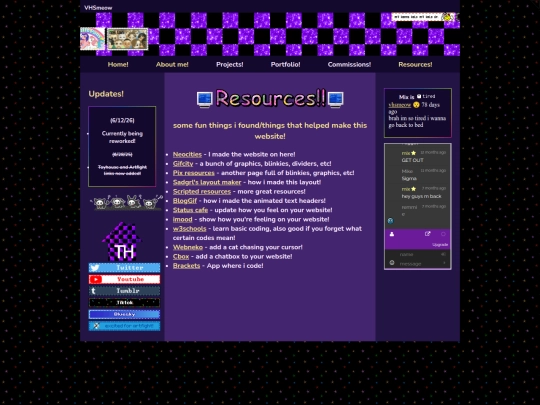 resources screenshot