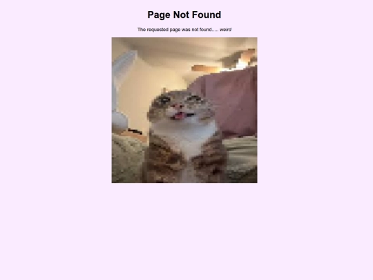 not_found screenshot