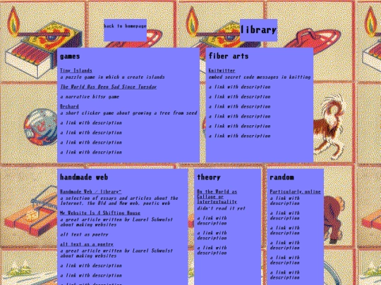 library screenshot
