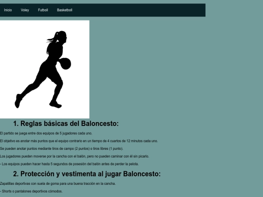 HTML/html malisan/basketboll screenshot