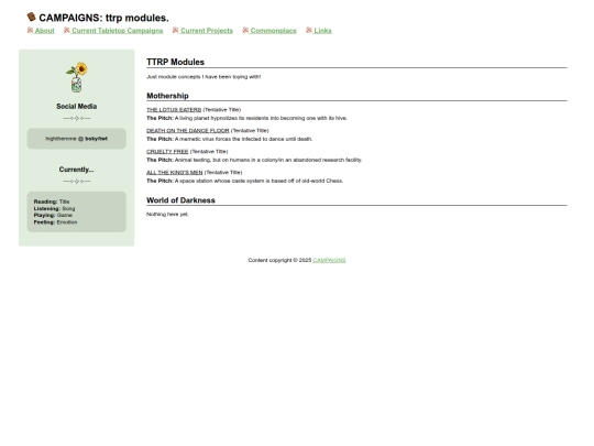ttrp-modules screenshot