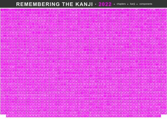 rtk/kanji screenshot