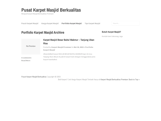 category/portfolio-karpet-masjid screenshot