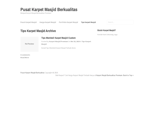 category/tips-karpet-masjid screenshot