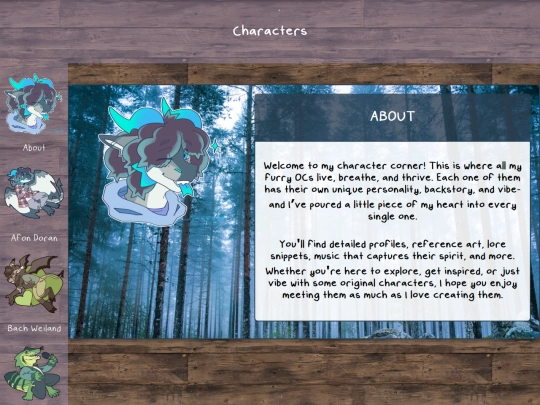 charactersold screenshot