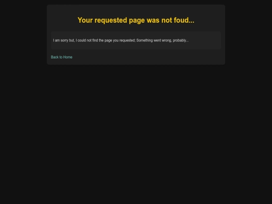 not_found screenshot