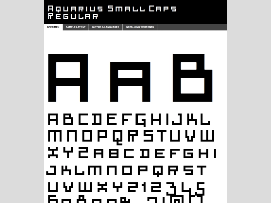 aqua/aquarius.regular-small-caps-demo screenshot