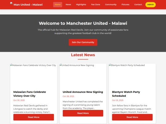 mufc-admin-unofficial screenshot
