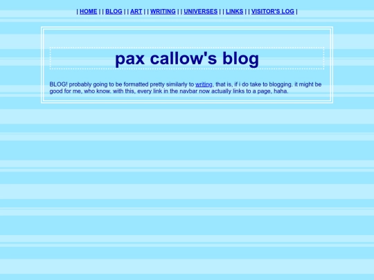 blog screenshot