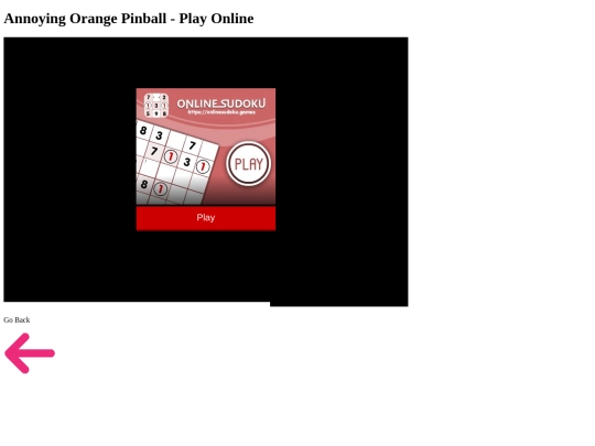 HTML/HTML5/HTML5Games/Games/Game/Annoying-Orange-Pinball screenshot