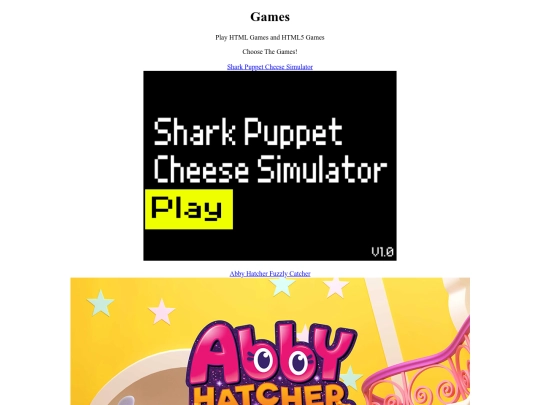 Page/Pages/Games/GamesPage/Games screenshot