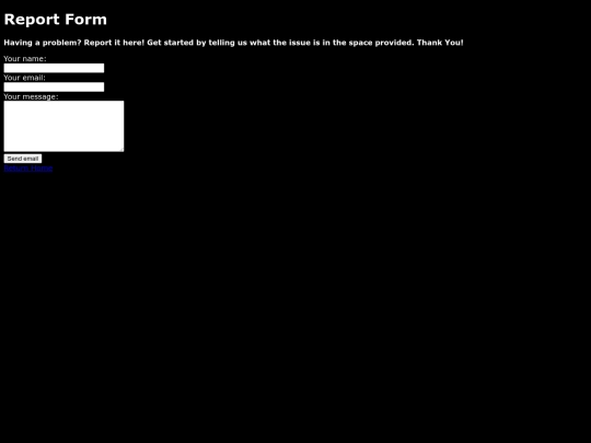 reportissue screenshot