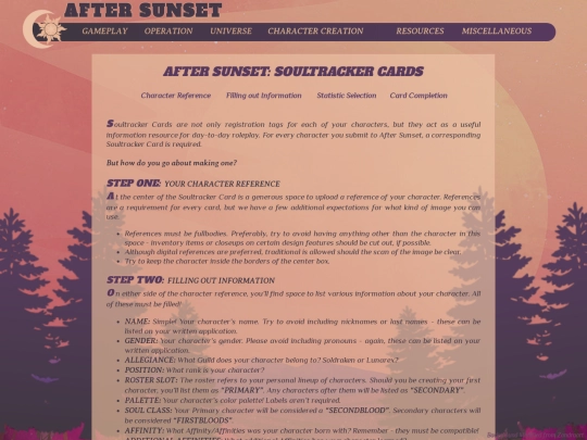 subpages/character-creation/soultracker-cards screenshot